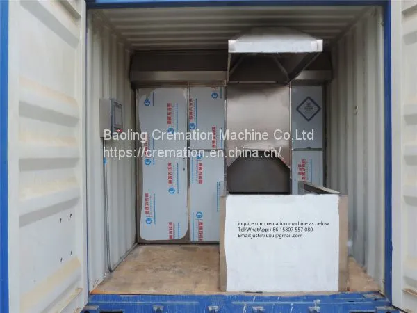 Human Crematorium Machine Incinerator Burn Human Crematory Machine Equipment Burning Human Cadaver photo-4