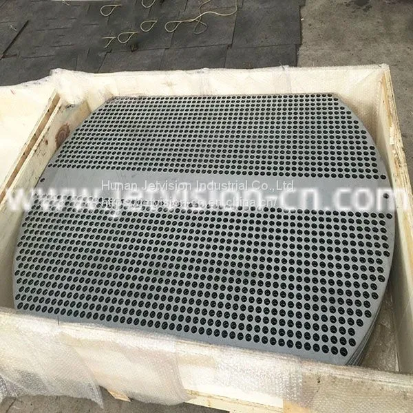 Carbon Steel Baffle Plate Parts for Heat Exchanger Tube Sheets Baffle Plate photo-3