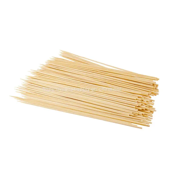 20cm 25cm 30cm 40cm Barbecue Sticks Custom Logo Food Bbq Bamboo Skewer Barbecue Stick Skewer photo-2