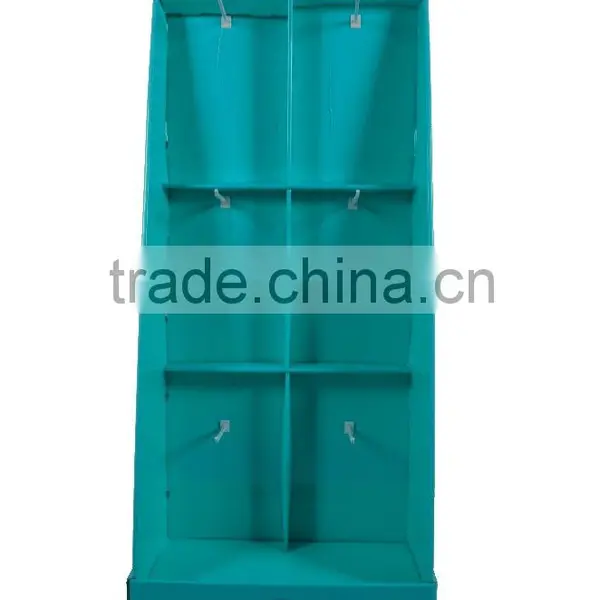 Paper Material Cardboard Display Stand Hook Display Stand Shelf on Sell photo-5