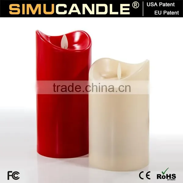 Christmas Taper Candles With Moving Wick With Timer and Remote Control for Home Decoration photo-4