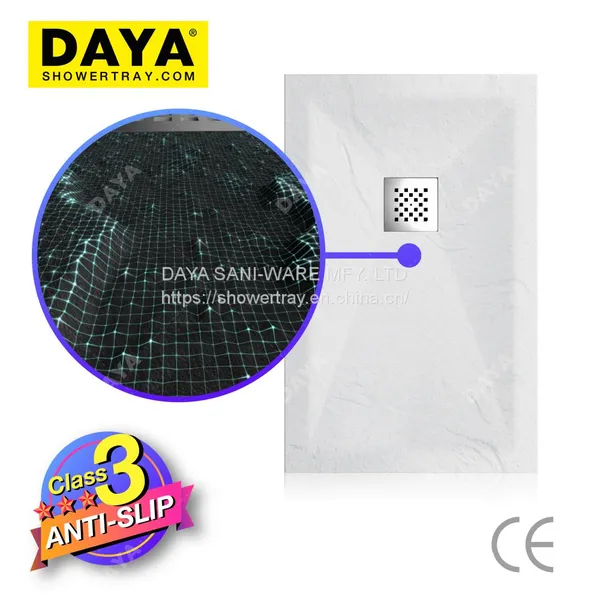 Base Stone Pan Resin Shower Tray photo-5