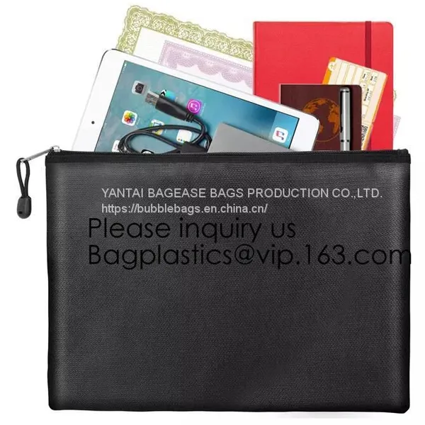 PP Stationery File Bag/Envelope Document Conference File Folder,Document File Box Biodegradable File Bag,Document Bag Pac photo-4