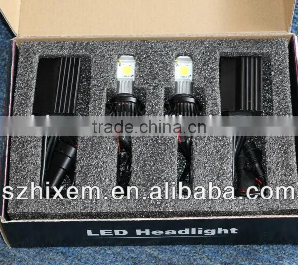 High Power 50w Car LED Headlight H4 H/l Bixenon Moving Xenon Low Beam photo-4
