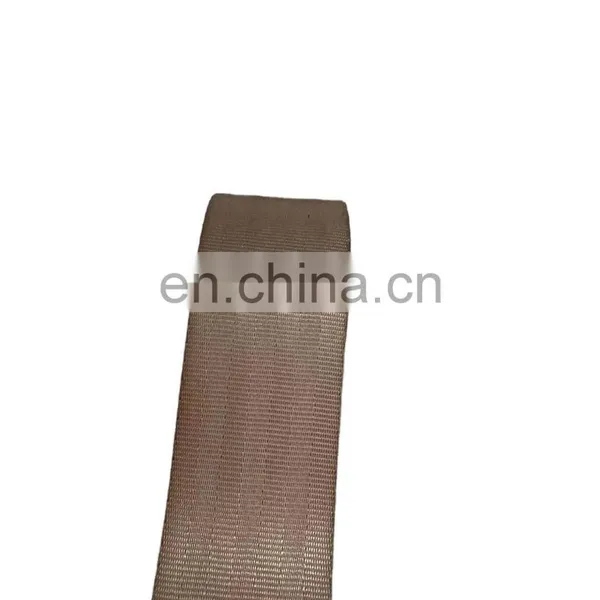 Factory OEM Custom 47mm Tan Color Four Twill High Tenacity Polyester /Nylon Webbing Tape for Airplane Car Seat Belt photo-5