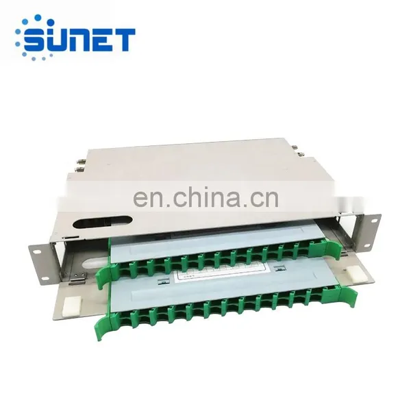 FTTH Outdoor 19 Inch Fiber Optic Equipment Rack Wall Mount Patch Panel Terminal Box Cabinet ODF photo-4