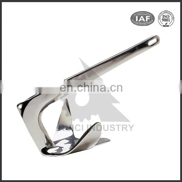 China Custom Aisi316 Stainless Steel Boat Anchors Marine Anchor Delta Style for Boats photo-2