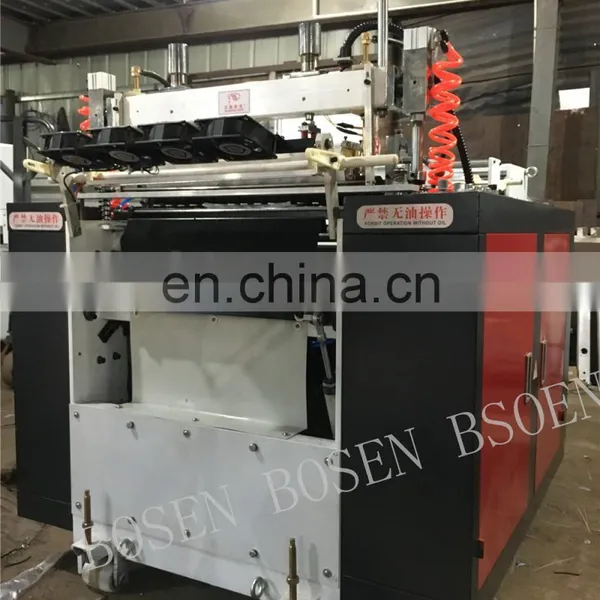 Super High Speed 440 Pcs per Line per Minute Hot Sealing Hot Cutting Poly Plastic T-shirt Shopping Nylon Bag Making Machine photo-5