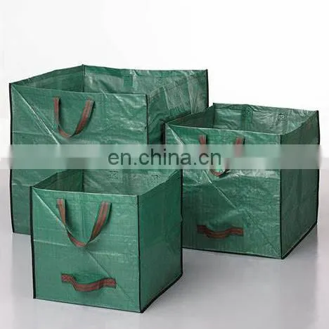 3-Pack 32 Gallons Eco-friendly Collapsible Gardening Waste Bag,Leaf Bag photo-5