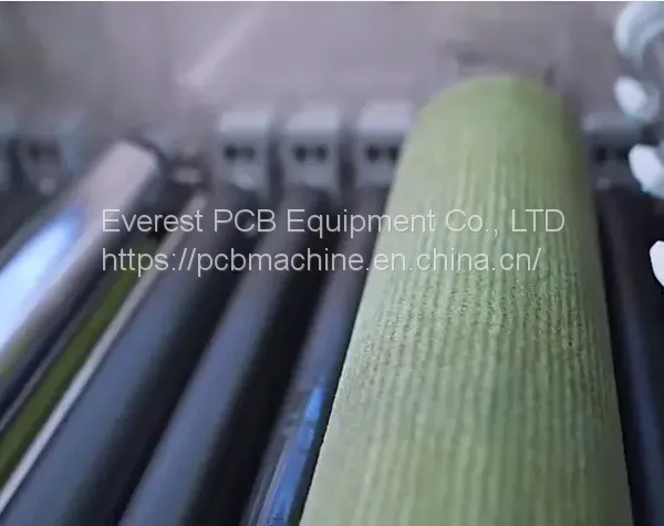 PCB Scrubbing Brushing Machine Remove Dust And Static Electricity Deburring High Quality Machine photo-4