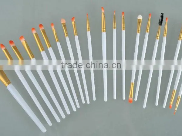 20pcs/set White Professional High Quality Foundation Powder Brush Cosmetics Makeup Brushes photo-3