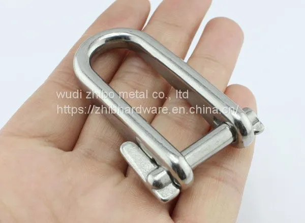 Marine Hardware 304/316 Stainless Steel Key Pin Shackle photo-3