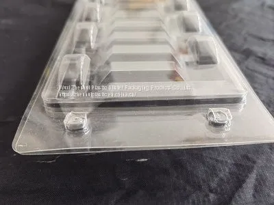Thermoforming Transparent Clamshells Blister Packaging Materials Vacuum Forming Plastic Trays photo-3
