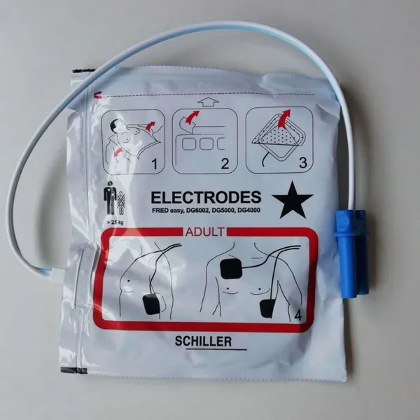 Original SCHILLER Electrode 0-21-0020 Medical Device Ecg Electrode to Use on Medical Electrotherapy Electrode Machine