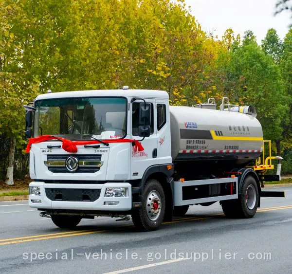18-Ton D9 Wind-Cooled Spray Truck: Industrial Power for Dust Suppression photo-3
