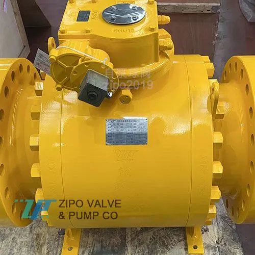 API6D Trunnion Mounted Ball Valve photo-1