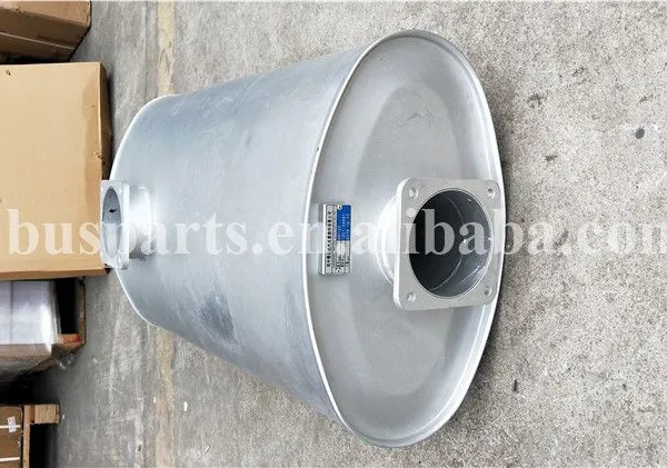 Motorcycle Exhaust Muffler Assembly Super Quiet Generator Muffler for Kinglong Bus Parts photo-6