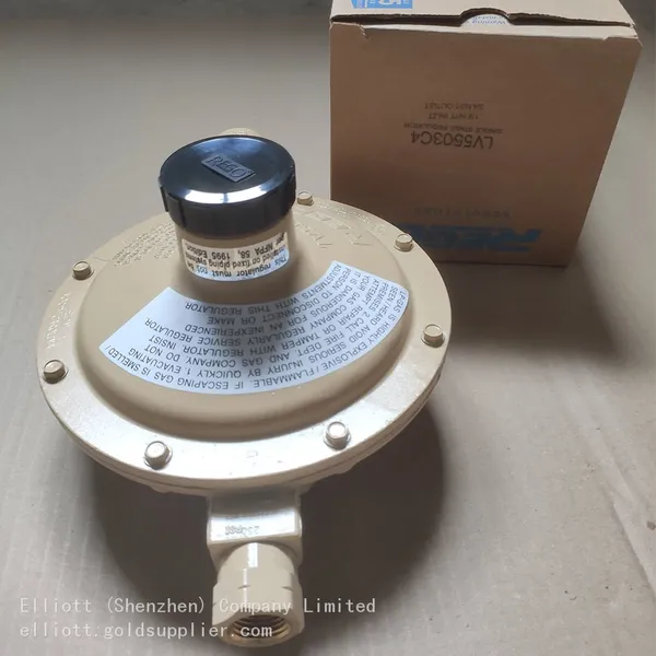 REGO LV5503C4 Pneumatic Gas Pressure Regulator Single-Stage LPG Relief Valves 32kg/h Burner Regulating Valves photo-3