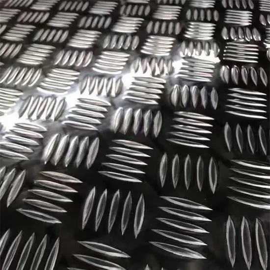 5052 Aluminum Tread Plate Five Bar 5052 Aluminum Checkered Plate