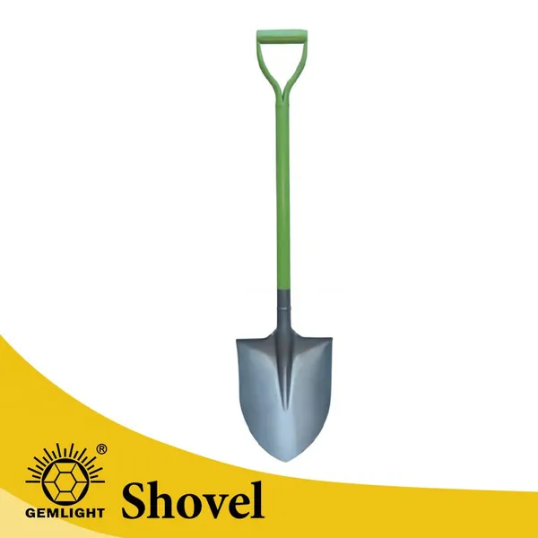 Manganese Steel Garden Spades and Shovels Long Handle Digging Shovel for Agricultural Landscaping Work