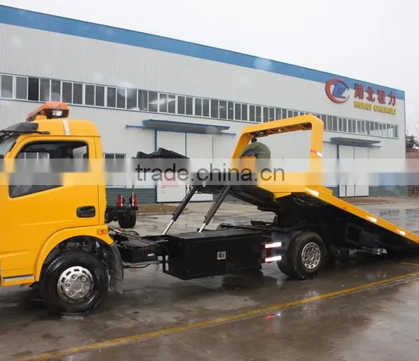 Factory Price Dongfeng DLK 4 Ton Flatbed Wrecker Manufacturer photo-6