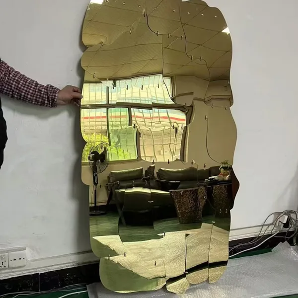 Kupferwandskulptur für klassische moderne Innenräume photo-5