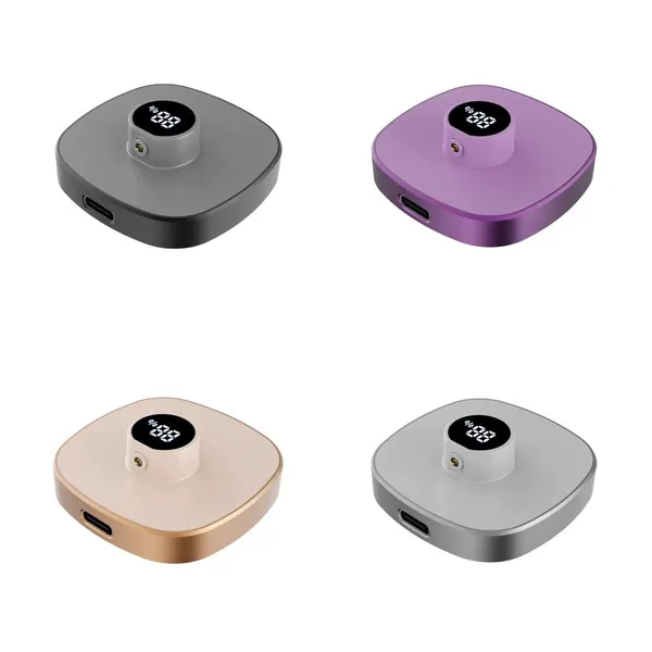 5ATM Ceramic Smart Ring Lightweight Heart Rate Blood Oxygen Sleep Stress Sports Remote Health Monitor App Control With Charging Case photo-3