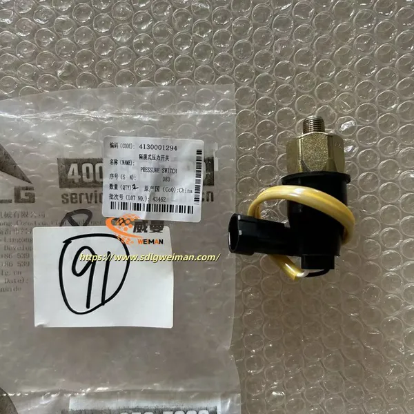 ORIGINAL SDLG Pressure Switch 4130001294 APPLY FOR SDLG WHEEL LOADER LG978 L978F L975F photo-2