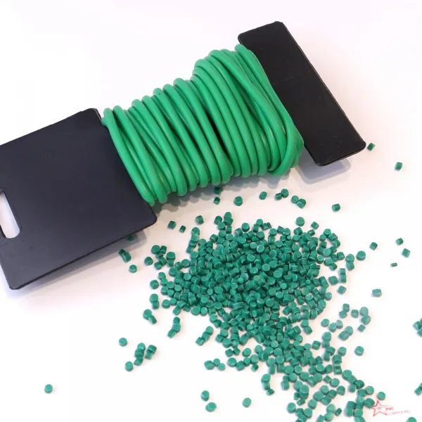 Wire Cable Extrusion PVC Pellets Particles for Electric Cable photo-5