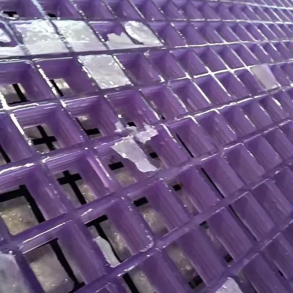 High Strength GRP Molded Grating Non Conductive For Power Plant Working Floor photo-4