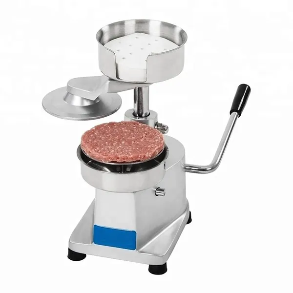 MO-QDMECH Manual Burger Patty Maker Stainless Steel Rl0171 Hamburger Patty Press Machine 10cm 13cm 15cm Size photo-5