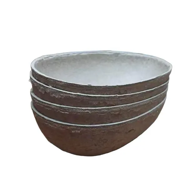 Blank Easter Egg Paper Mache Molded Pulp 2-Piece 10cm Height 3mm Thickness Plastic-Free Art Base photo-4