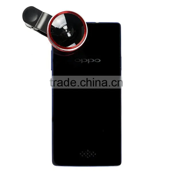 Whoelsale 3-in-1 Universal Clip Fish Eye Lenz 0.67x Wide Angle Macro Lens for Smart Phone Quality Choice photo-4