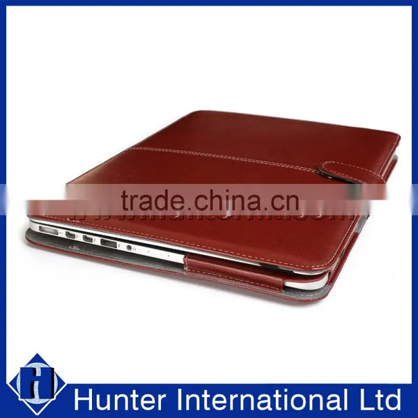 Turquoise PU Leather Sleeve Bag For Macbook Retina photo-6