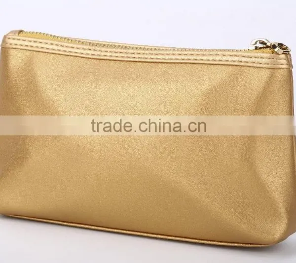 High Quality PU or PVC Leather Popular Color Cosmetic Bag for Women photo-3