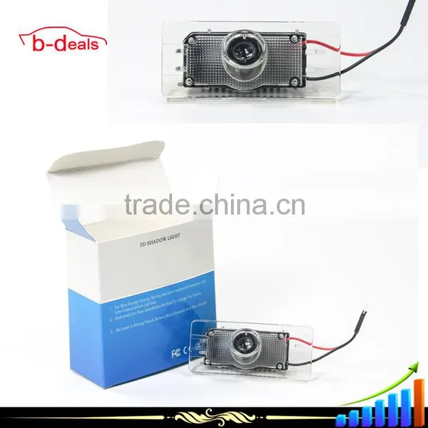 3D Shadow Light Car License Ghost Shadow Projector Logo Laser Fog Light for BMW photo-4
