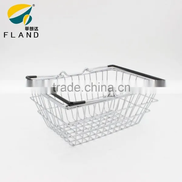 Mini Basket for Children Snall Shopping Metal Wire Basket photo-3