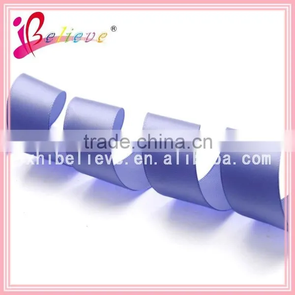 Wholesale Solid Boutique Polyester Material Double Face Satin Ribbon photo-4