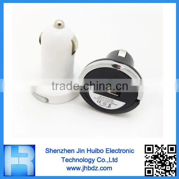 Hot Selling Pull Ring 5v 1.0A USB Car Charger Cigarette Lighter Adapter With Single Mini USB Port and Indicator by Jin Huibo