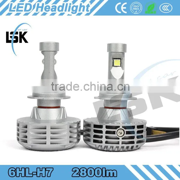 2015 Super Hottest Sale g6 Led Headlight 25w IP65 no Fan Car Led Headlight With Two Years Warranty photo-2
