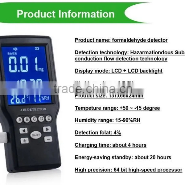 Household Type Steward Portable Air Quality Inspection photo-5