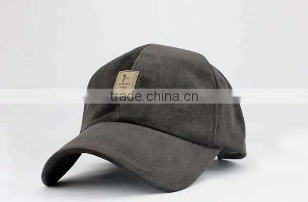 Custom Sports Hemp Caps Washed Denim 6 Panel Baseball Cap From China photo-2