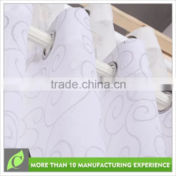 Window Curtains Design Beautiful Print Curtain Voile photo-2