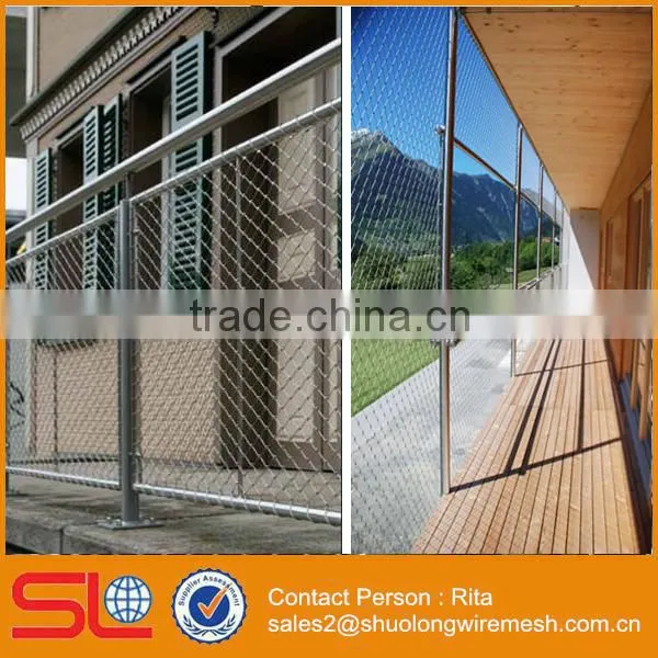 Stainless Steel Wire Rope Stair Mesh for Protection photo-4
