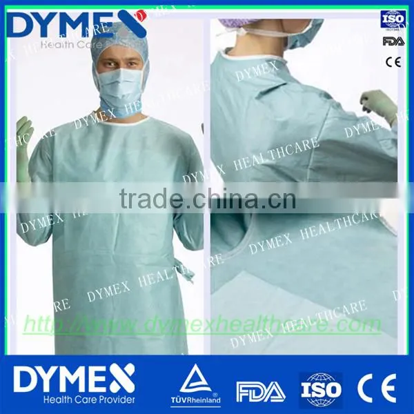 Critical Zone Reinforced Optional Sterile Disposable Gown Disposable Surgical Gown With Book Fold photo-2