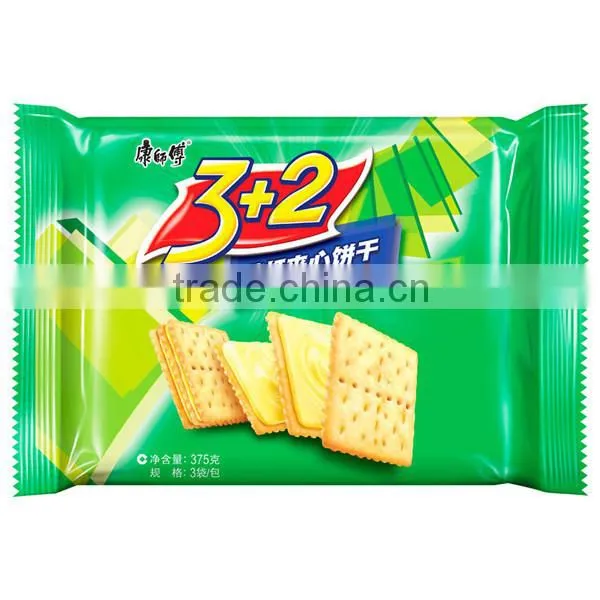 Printed Cookie Packaging/biscuit Packaging Bag/snack Plastic Packaging Sachet/stand up Pouch With Clear Window photo-4