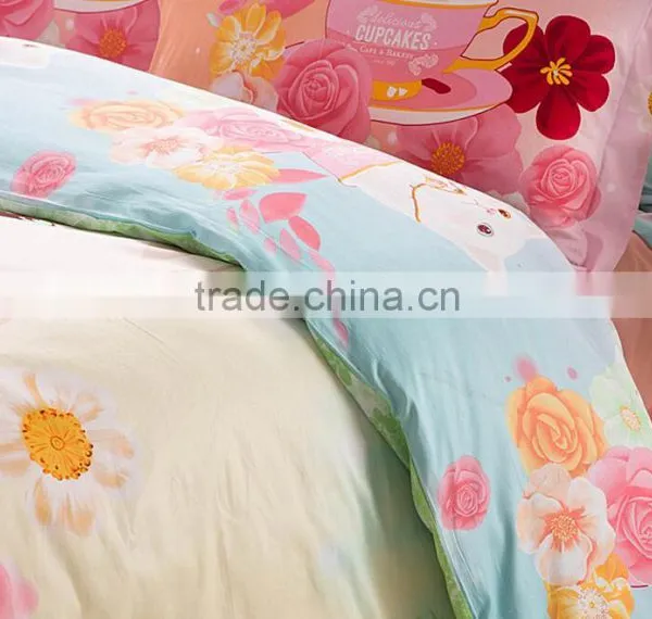 Lastest New Design Flower Set 3d Bedsheets photo-2