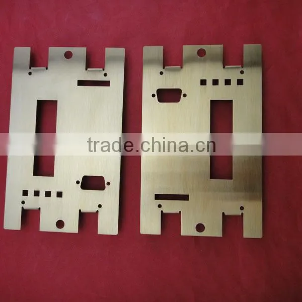 High Precision Gold Chromate Metal Stamping photo-4