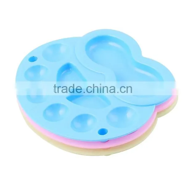 Eco-friendly Material Colorful Plastic Paint Palette photo-2