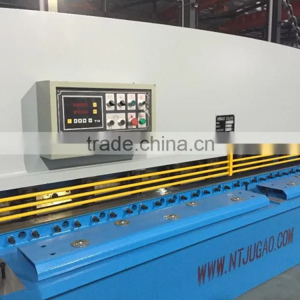 2015 New Design Metal Sheet Shearing Machine for Sale,hydraulic Swing Beam Shear,cut off Machine photo-4